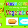 Vegetables Flash Cards