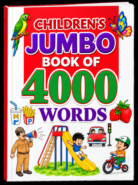 Children's Jumbo Book Of 4000 Words