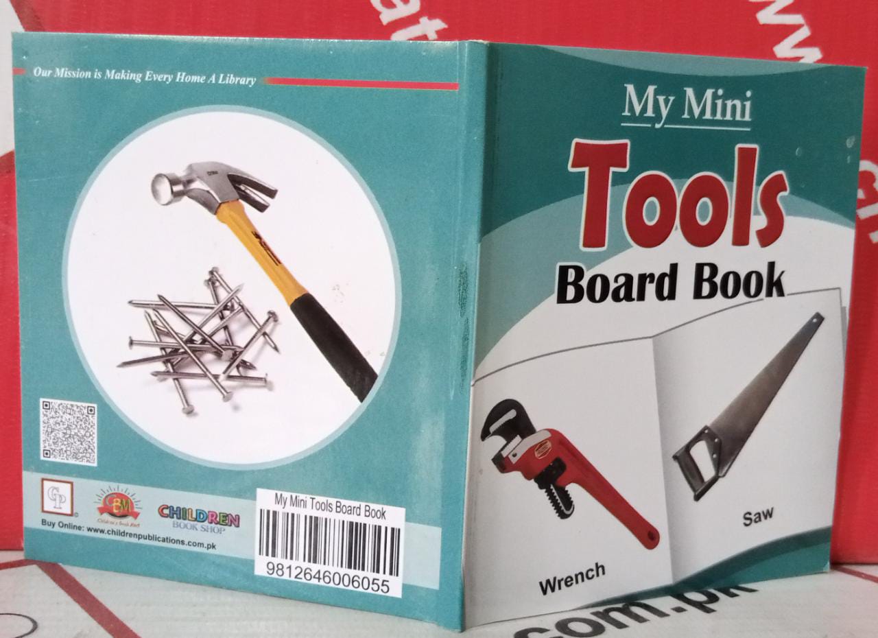 My Mini Tools Board Book – Children Publications