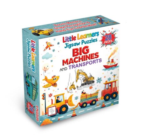 Little Learners Jigsaw Puzzle Big Machines