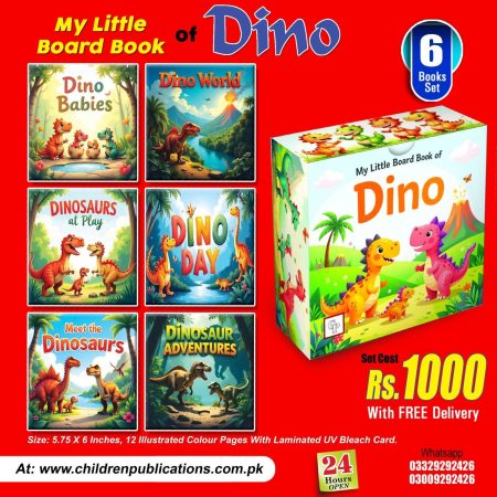 My little board book of Dino