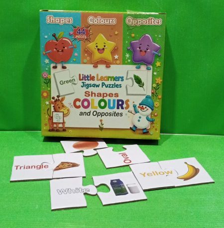 Little Learners Jigsaw Puzzle shapes colours and opposites