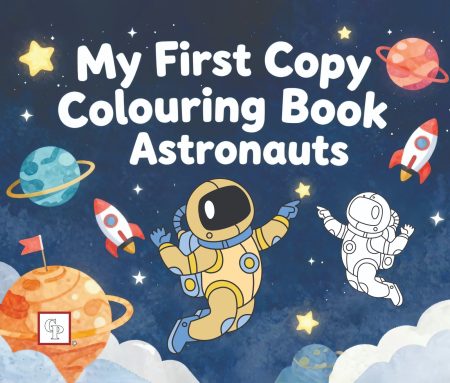 My First Copy Colouring Book Astronauts
