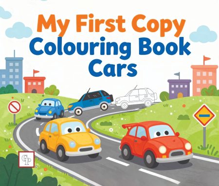 My First Copy Colouring Book Cars