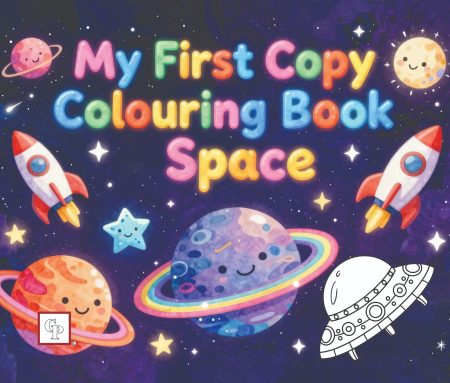My First Copy Colouring Book Space