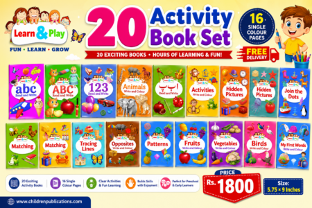 Learn and Play 20 Activity Book Set