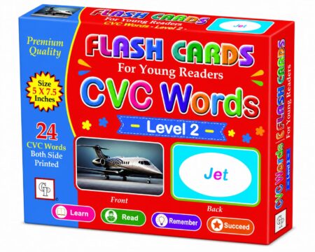 CVC Words Level 2 Flash Cards