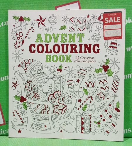 Advent coloring book